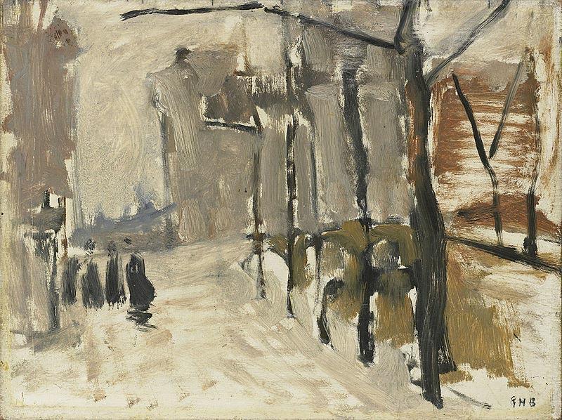 George Hendrik Breitner Cityscape in The Hague Germany oil painting art